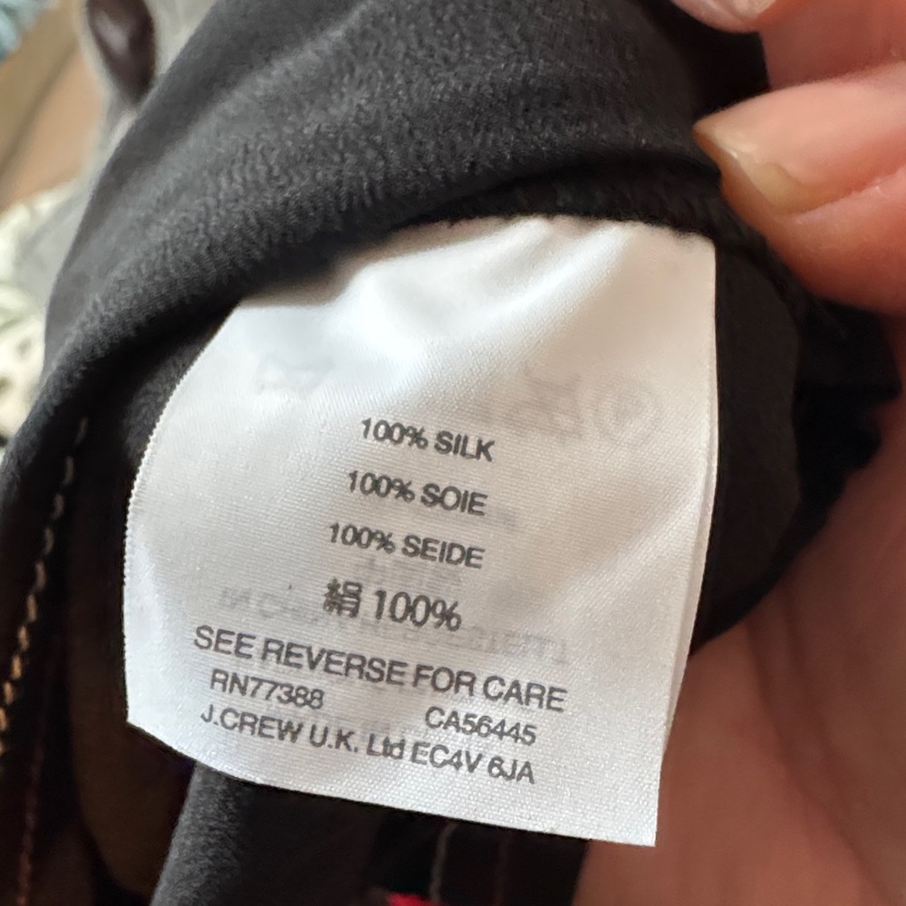 Madewell silk Chic Black Women's Blouse xl back tie bell sleeve low back NWT - Picture 6 of 7